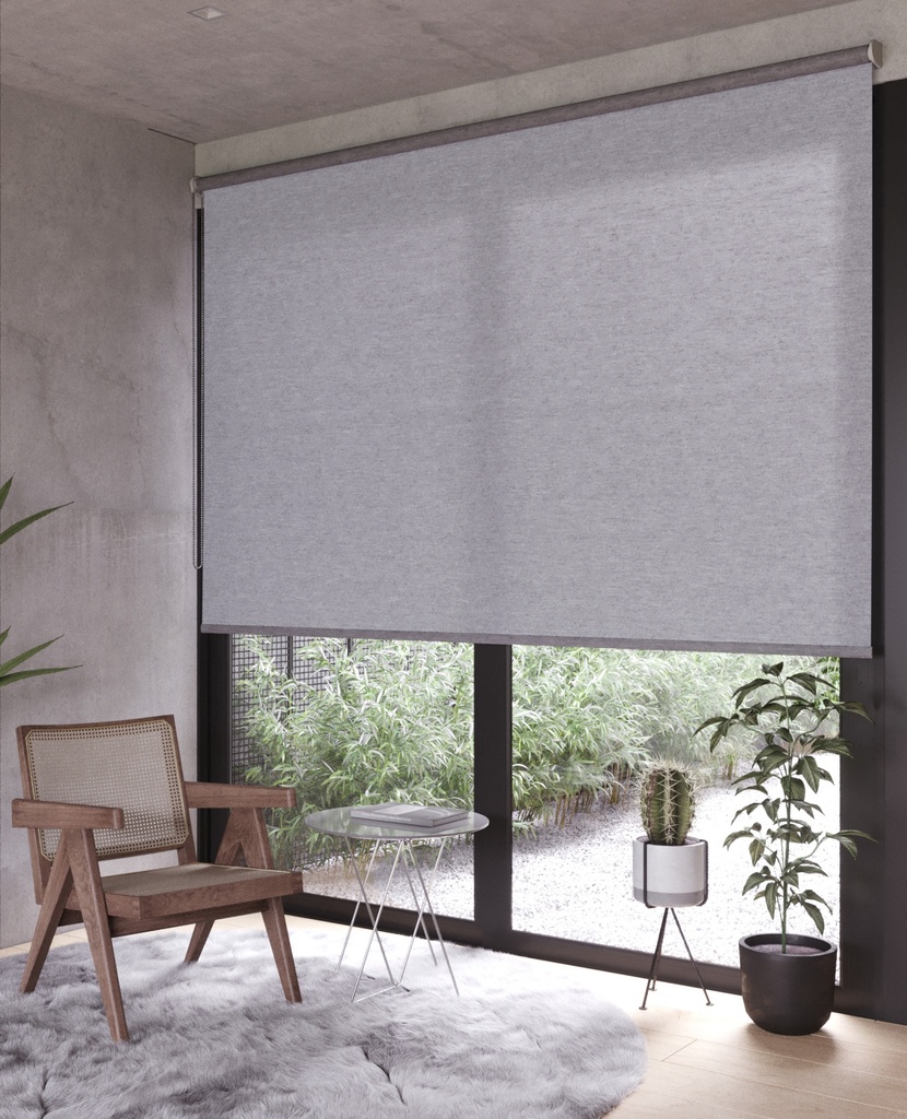 0301 Cortina roller decorativa